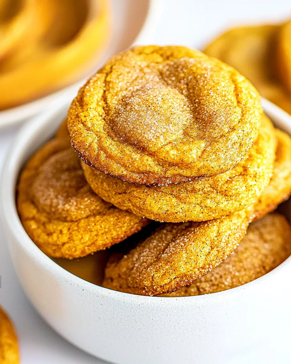 Pumpkin Snickerdoodles