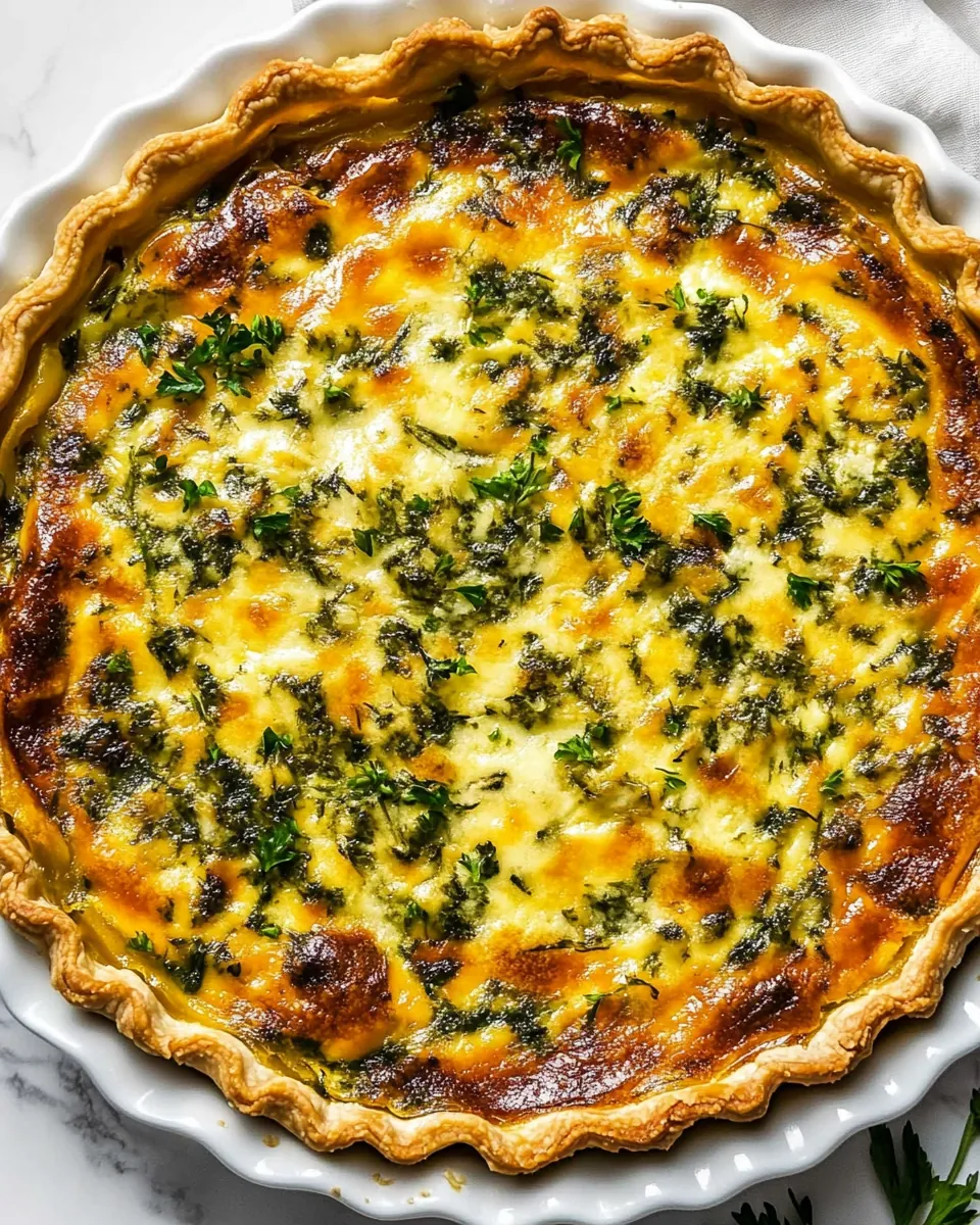 Quiche Florentine