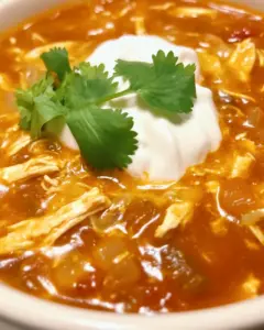 Quick and Easy Chicken Enchilada Soup