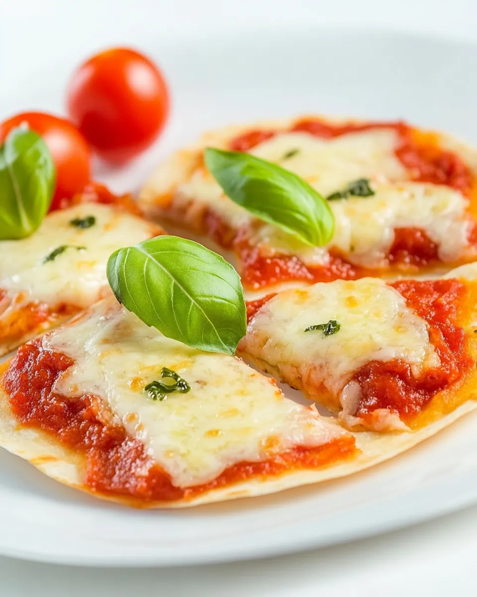 Quick and Easy Tortilla Pizza