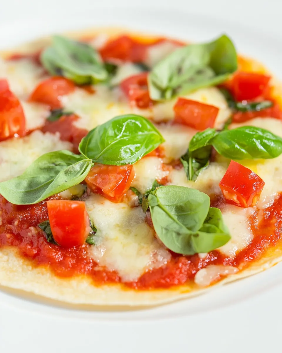 Quick and Easy Tortilla Pizza