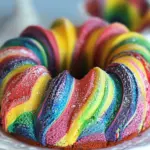 Rainbow Bundt Cake