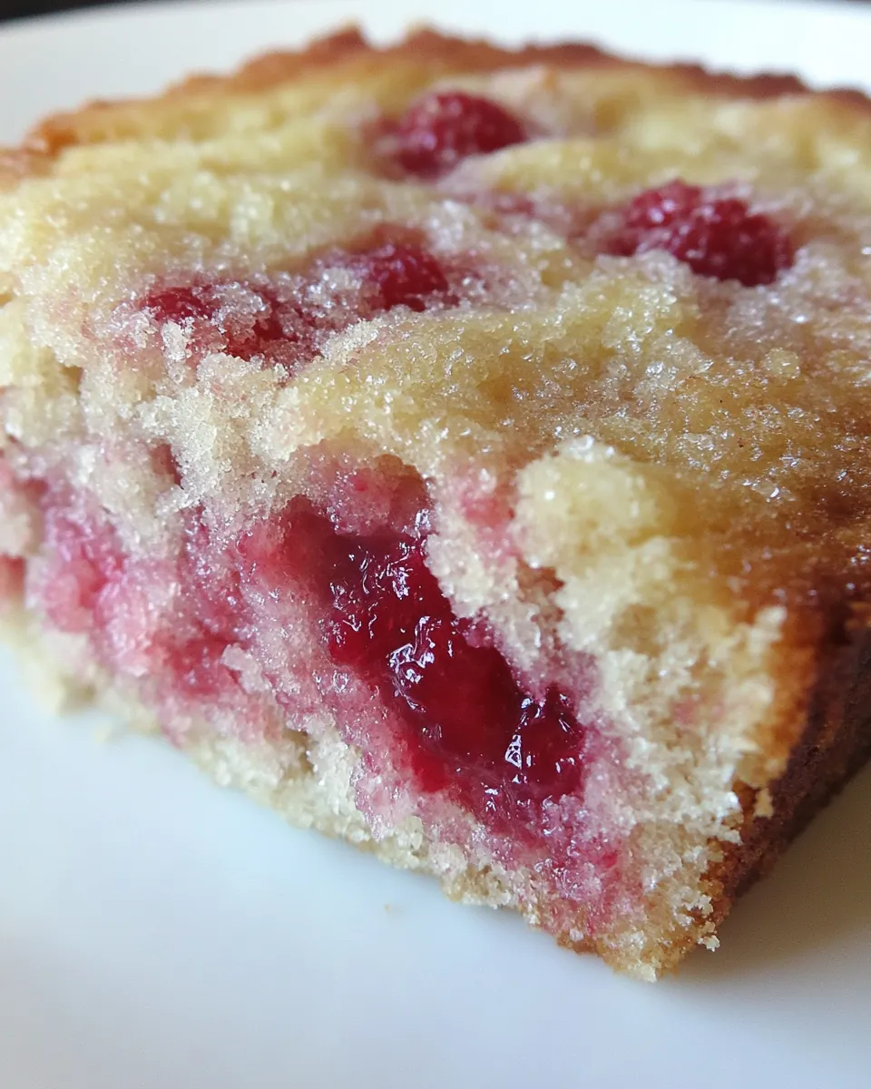 Raspberry Buttermilk Cake