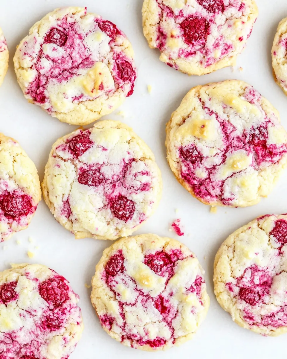 Raspberry Cookies