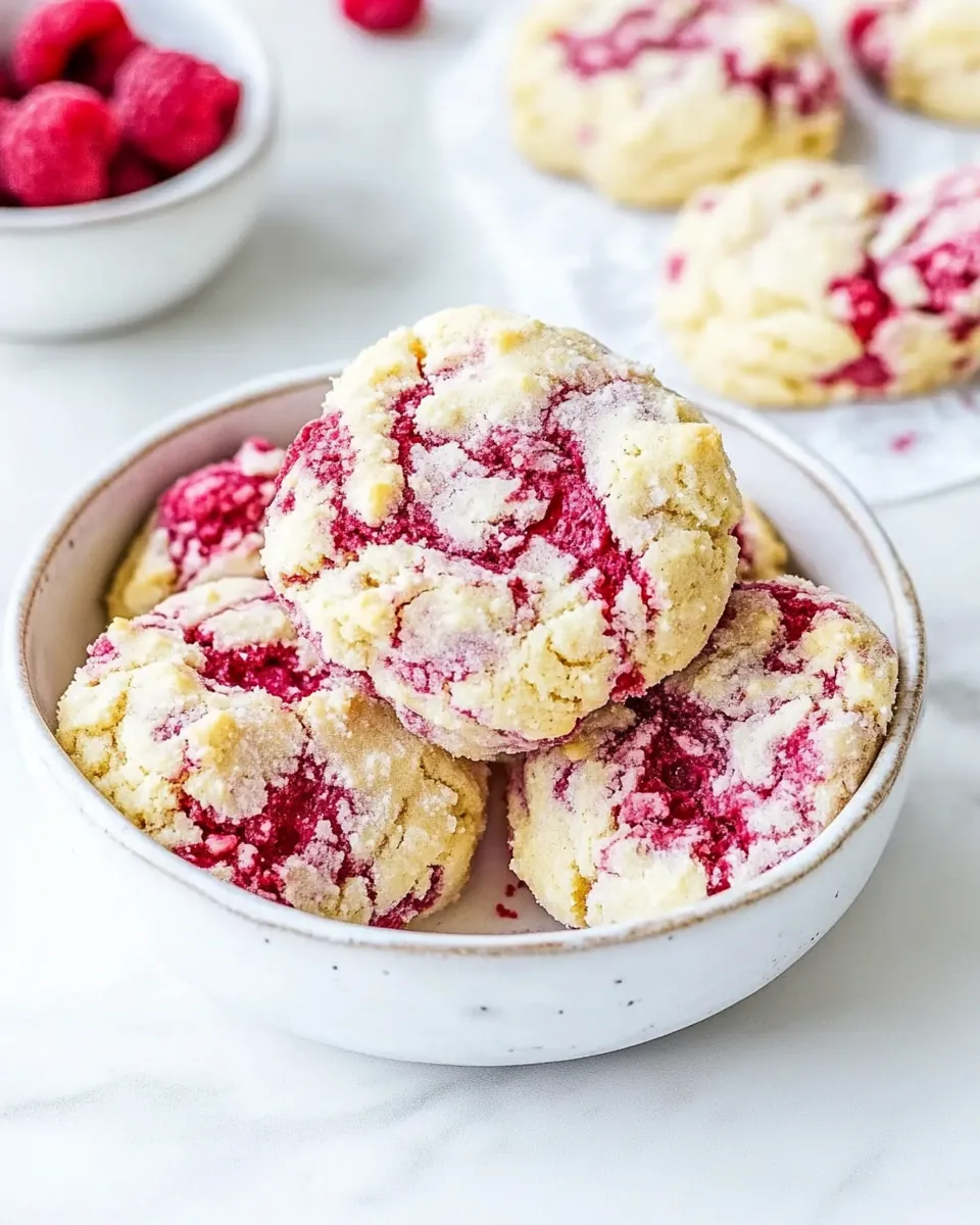 Raspberry Cookies