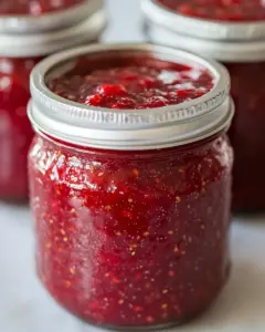 Raspberry Freezer Jam