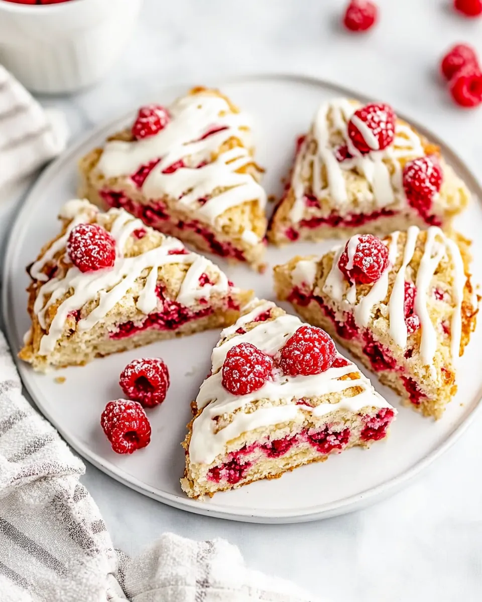 Raspberry Scones