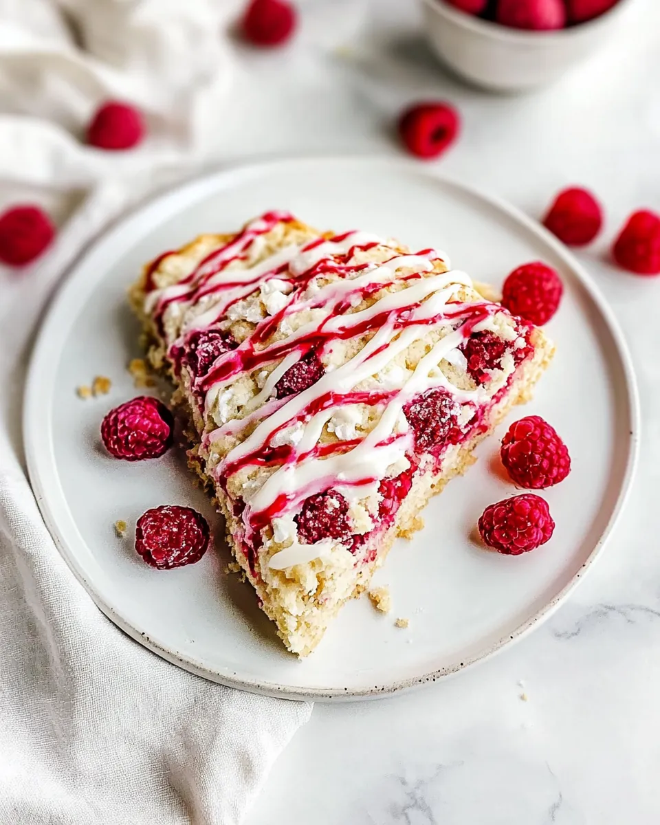 Raspberry Scones