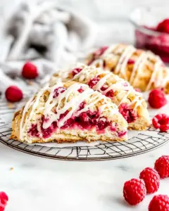 Raspberry Scones