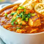 Red Lentil Chicken Soup