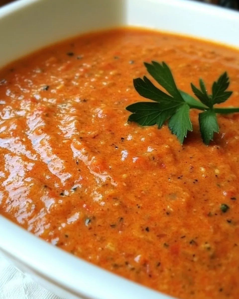 Red Pepper Tomato Sauce