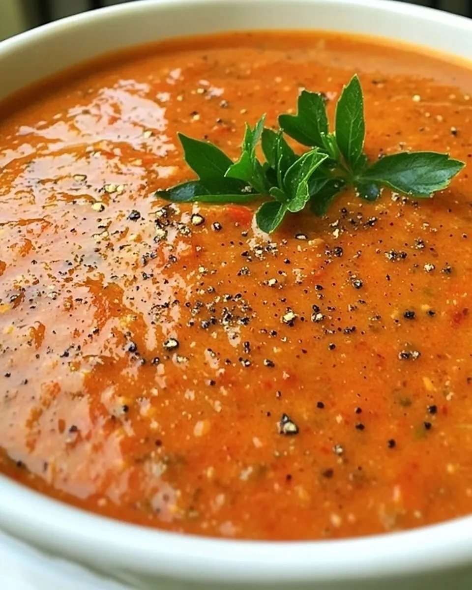 Red Pepper Tomato Sauce