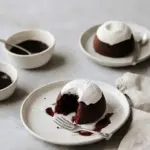 Red Velvet Lava Cakes