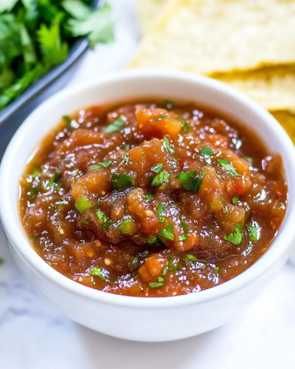 Restaurant Style Salsa Recipe