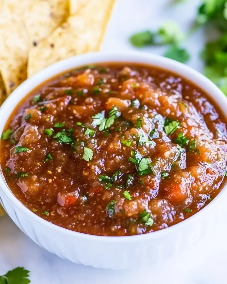 Restaurant Style Salsa Recipe