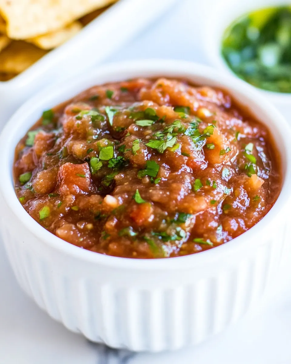 Restaurant Style Salsa Recipe