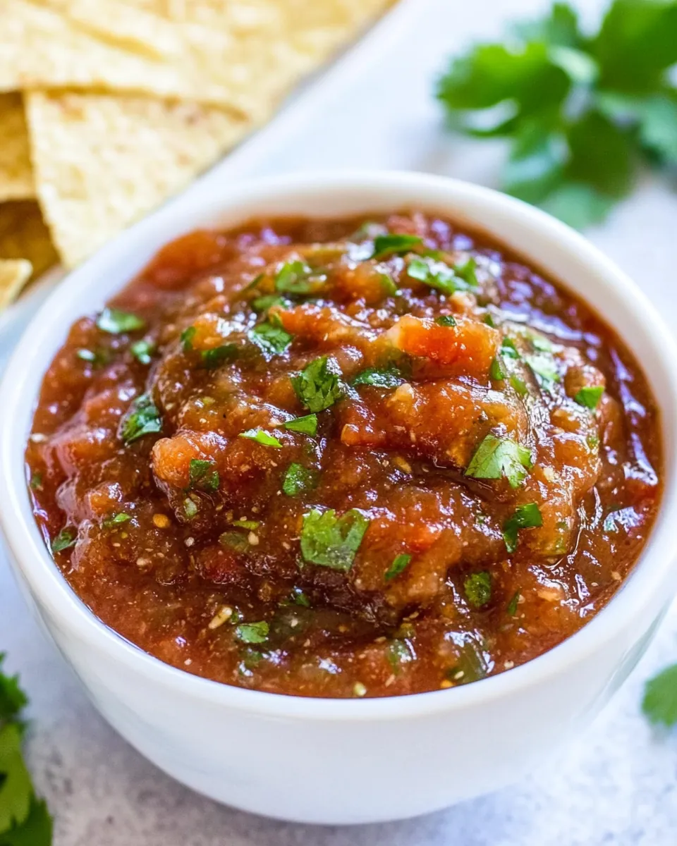 Restaurant Style Salsa Recipe