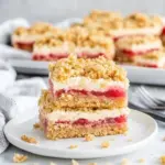 Rhubarb Cream Cheese Bars