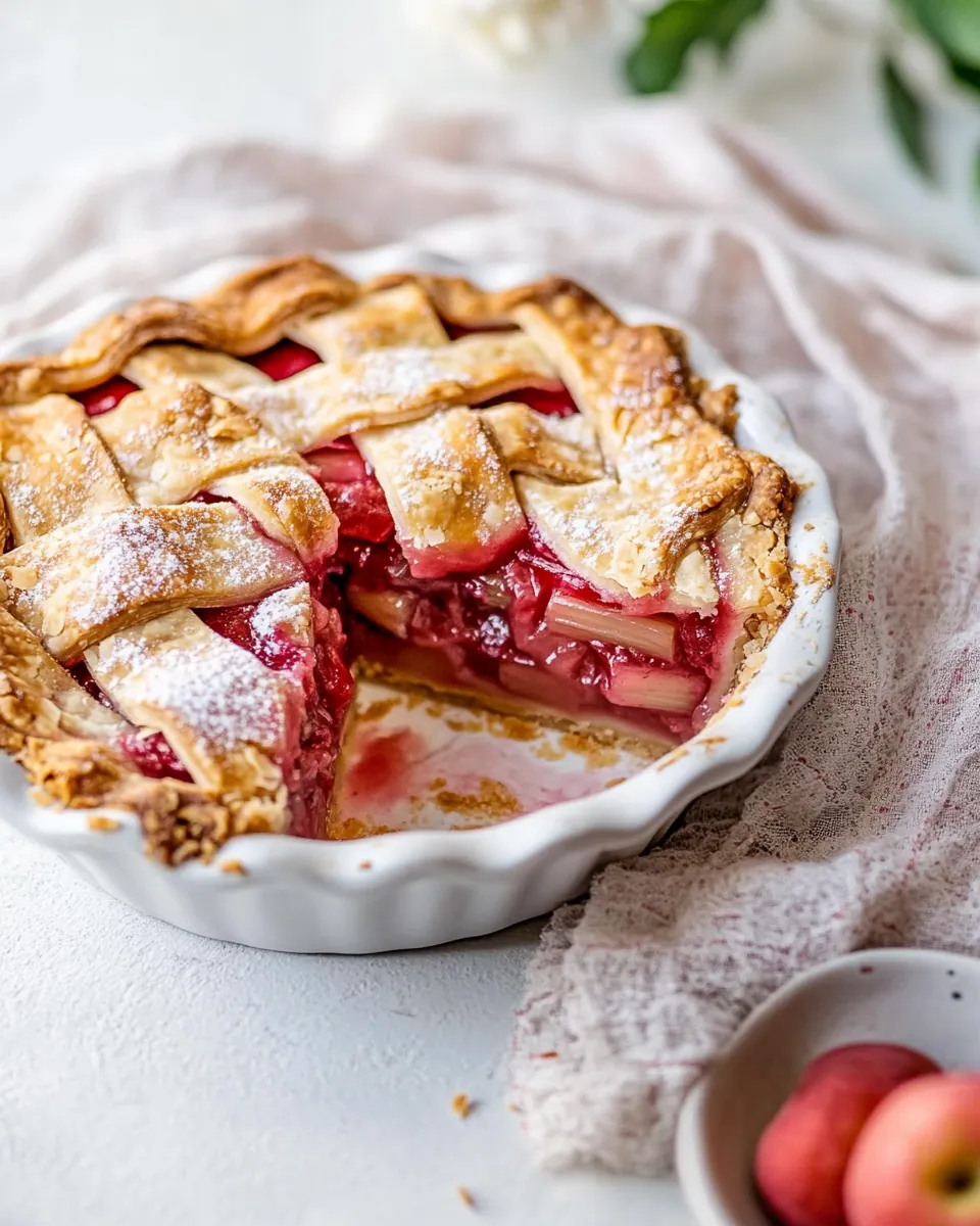 Rhubarb Pie