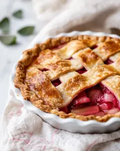 Rhubarb Pie