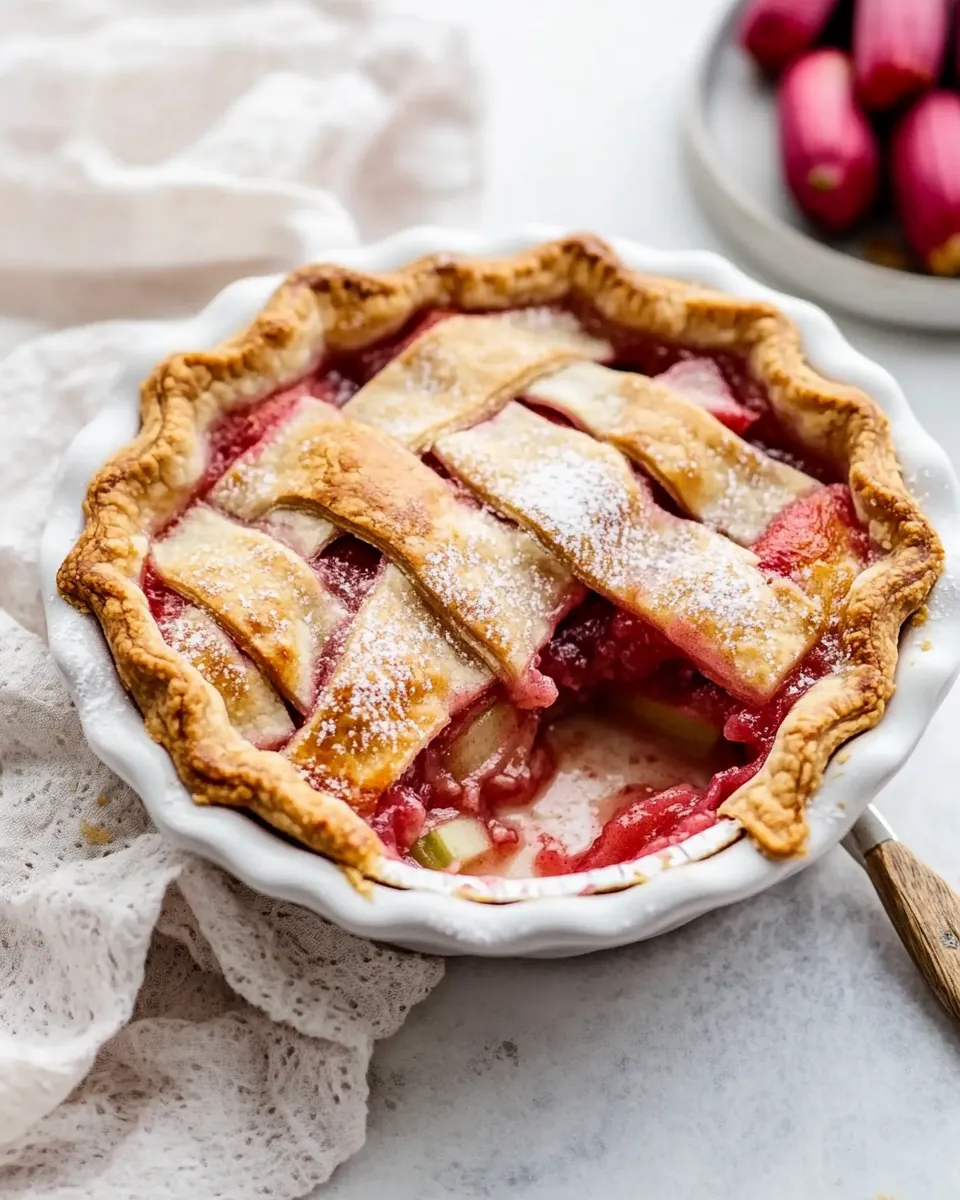 Rhubarb Pie
