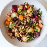 Roasted Beet Potato Salad