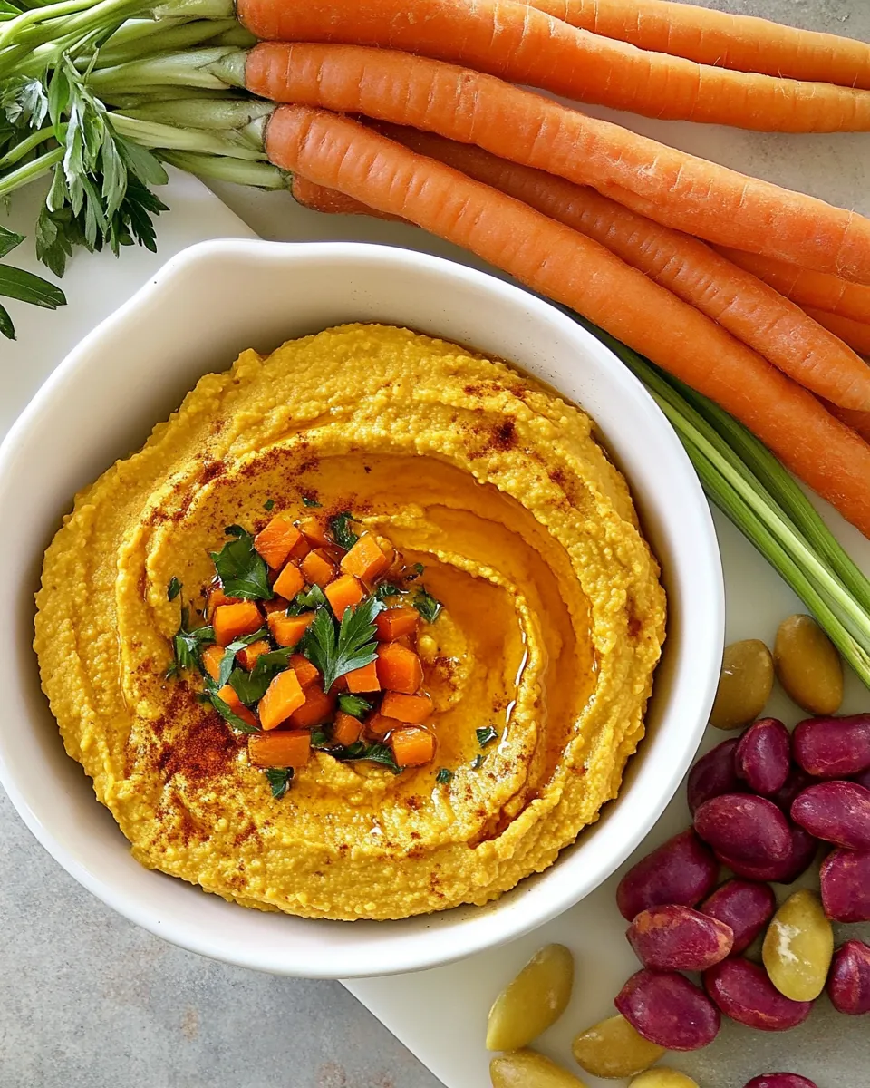 Roasted Carrot Hummus