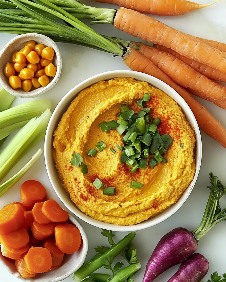 Roasted Carrot Hummus