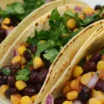 Roasted Corn and Black Bean Tacos