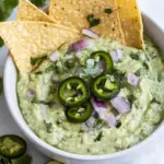 Roasted Jalapeño Guacamole Salsa