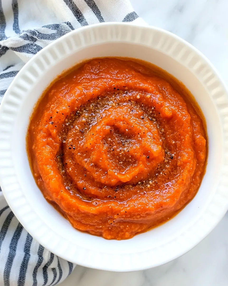Roasted Red Pepper Sauce