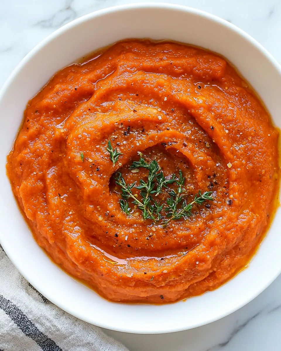 Roasted Red Pepper Sauce