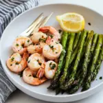 Roasted Shrimp and Asparagus