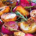Roasted Spiced Radishes