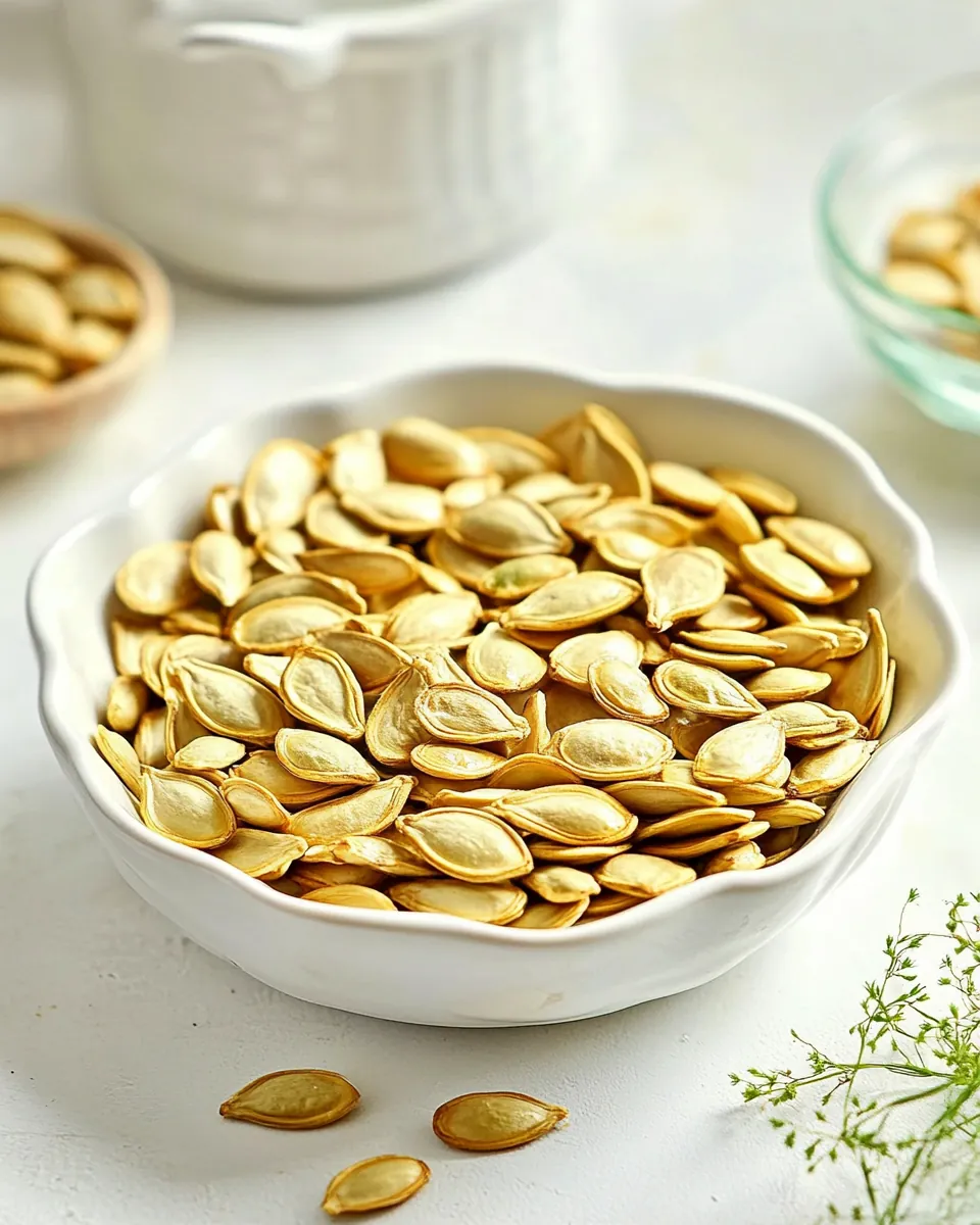 Roasted Squash Seeds