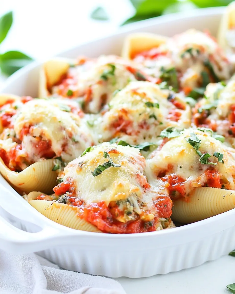 Roasted Vegetable Stuffed Shells