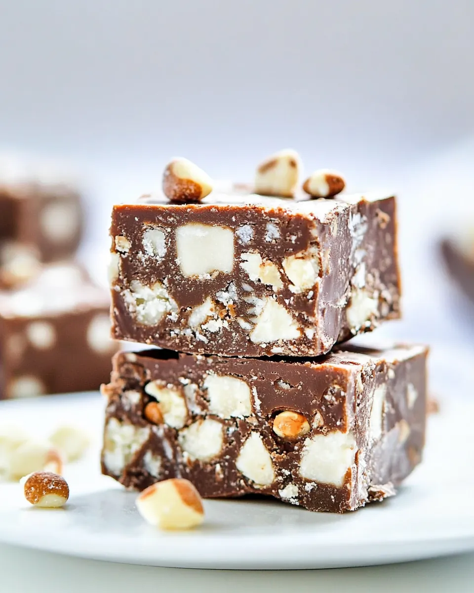 Rocky Road Fudge
