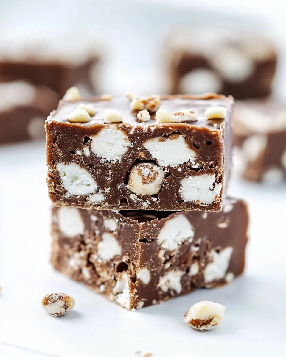 Rocky Road Fudge