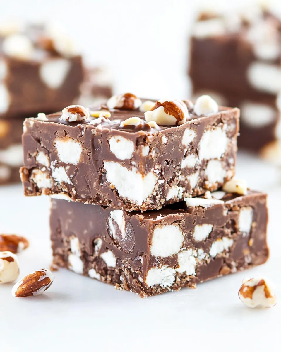 Rocky Road Fudge