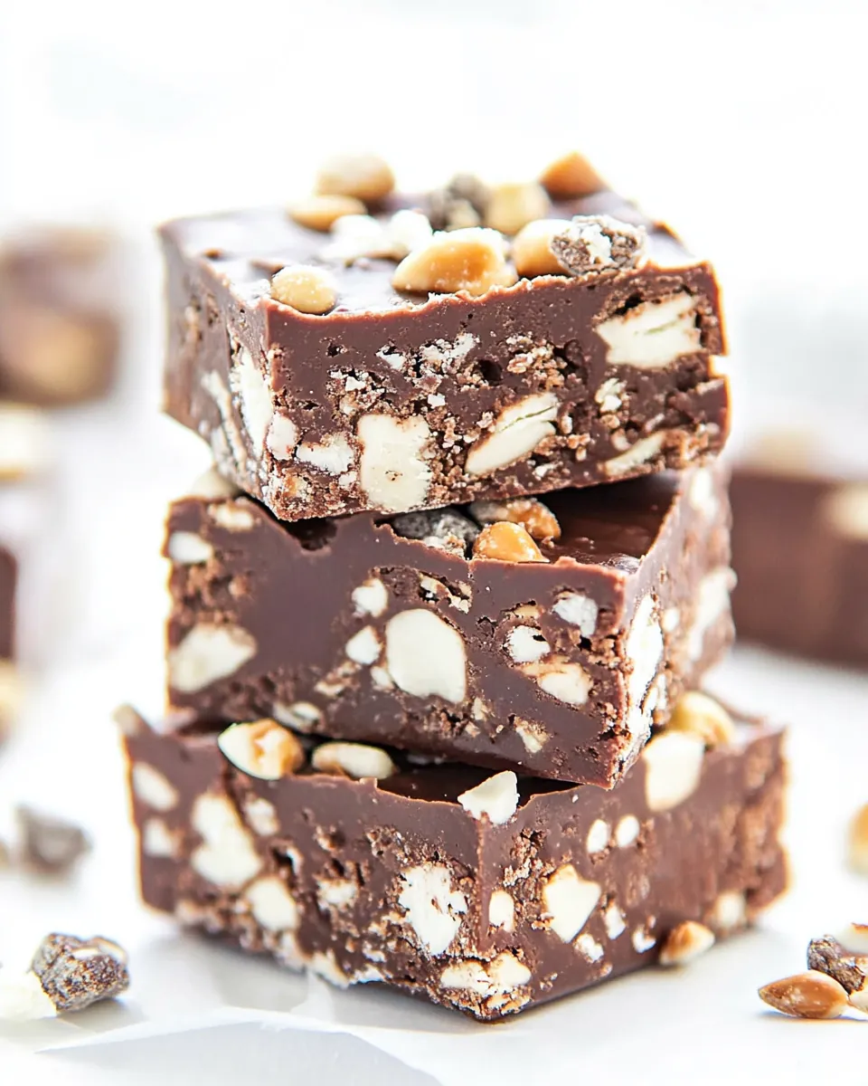 Rocky Road Fudge