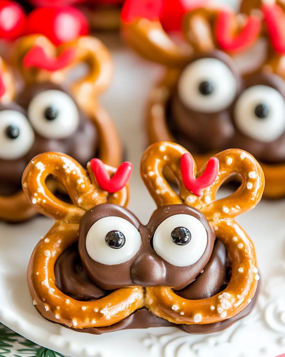 Rolo Pretzel Reindeers