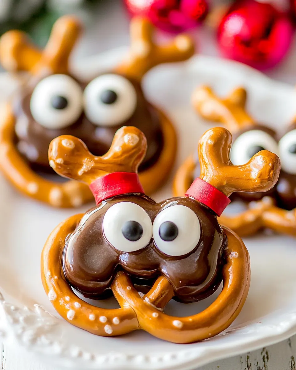 Rolo Pretzel Reindeers