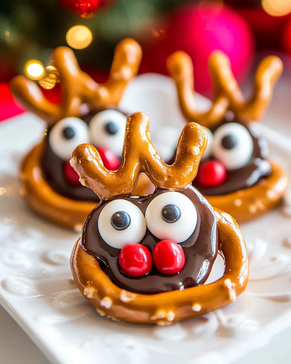 Rolo Pretzel Reindeers