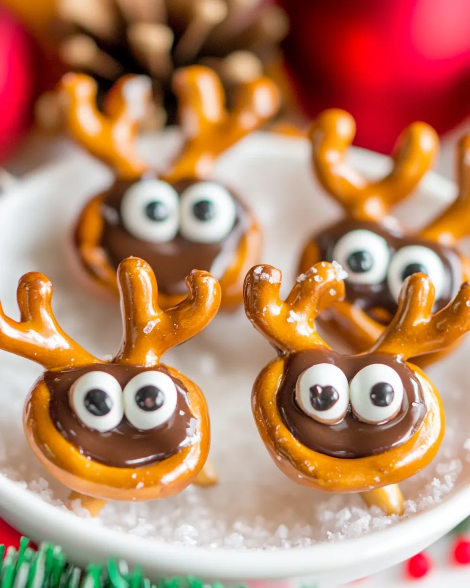 Rolo Pretzel Reindeers