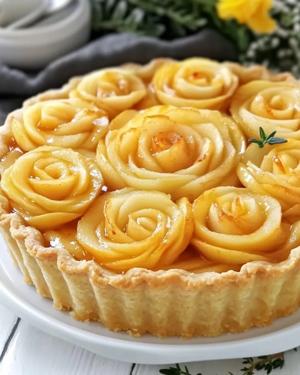 Rosette Apple Tart