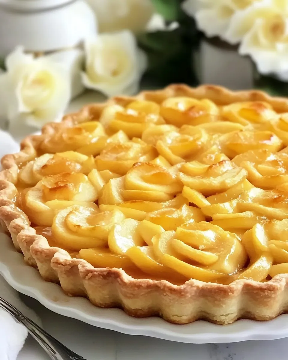 Rosette Apple Tart