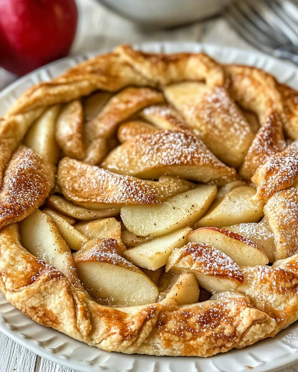 Rustic Apple Galette