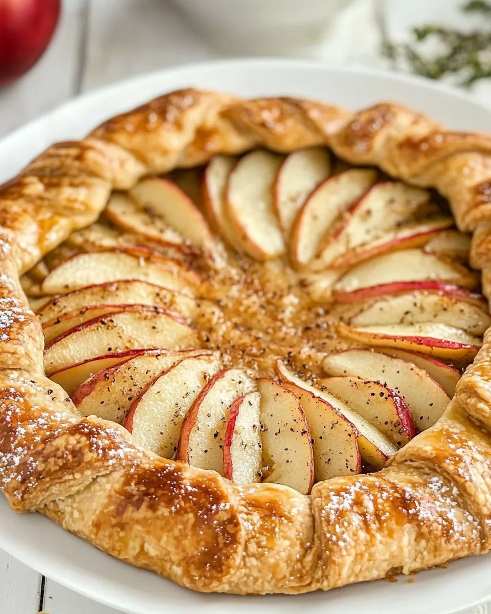 Rustic Apple Galette