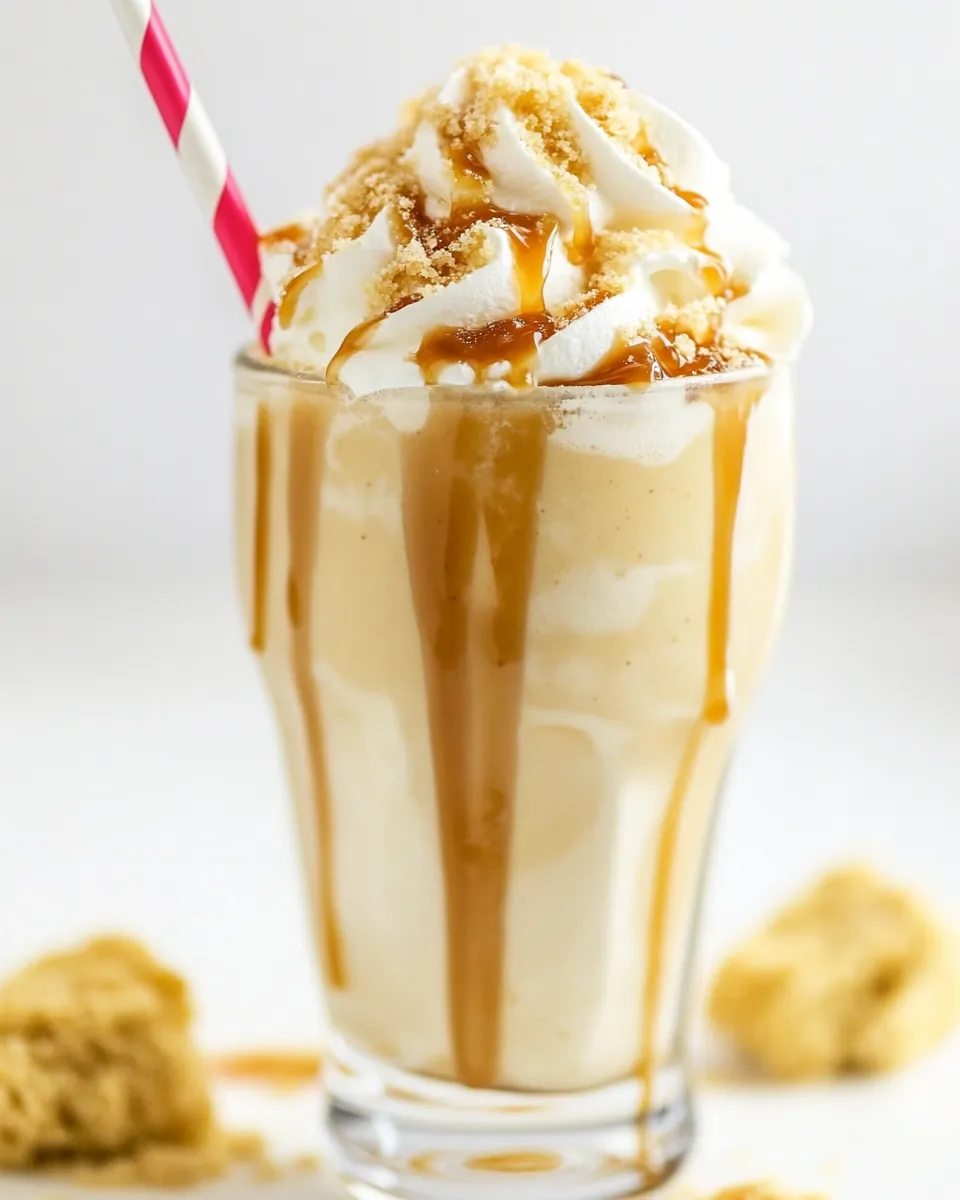 Salted Caramel Snickerdoodle Milkshake