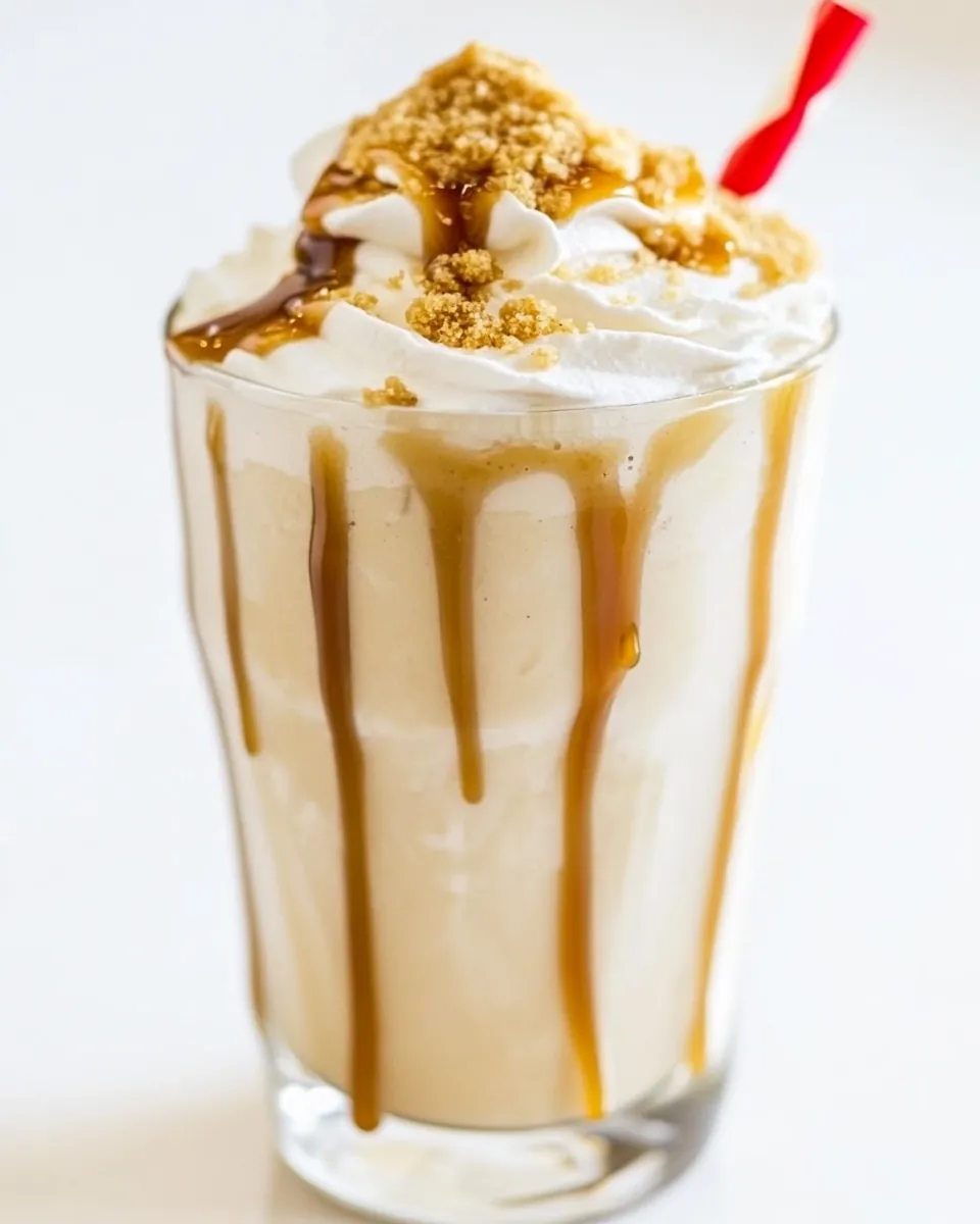 Salted Caramel Snickerdoodle Milkshake